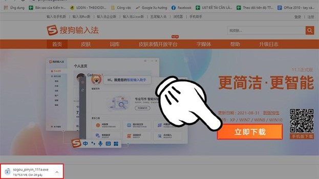 Hướng dẫn cài bộ gõ tiếng Trung Quốc Sogou trên máy tính, điện thoại cực dễ