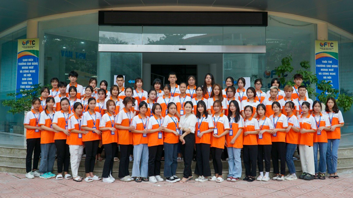 Sinh viên lớp Cao đẳng Ngôn ngữ Hàn tại FTC