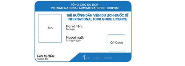 Mẫu thẻ hướng dẫn viên du lịch quốc tế