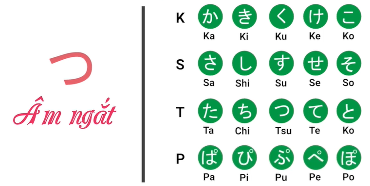 Âm ngắt trong ngôn ngữ của người Nhật Bản