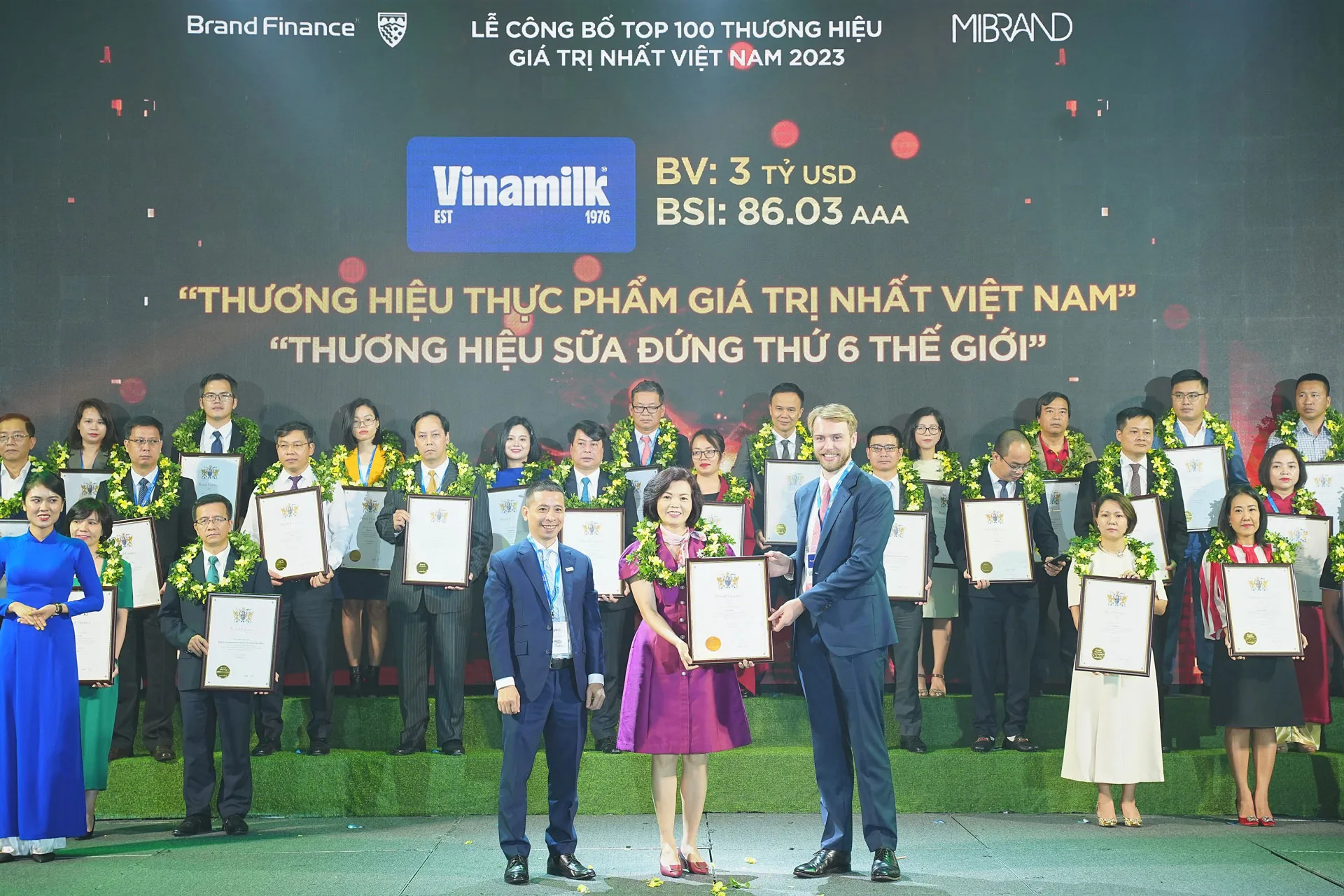 Thương hiệu thực phẩm giá trị nhất Việt Nam