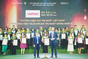 Top 5 thương hiệu giá trị nhất Việt Nam 2023