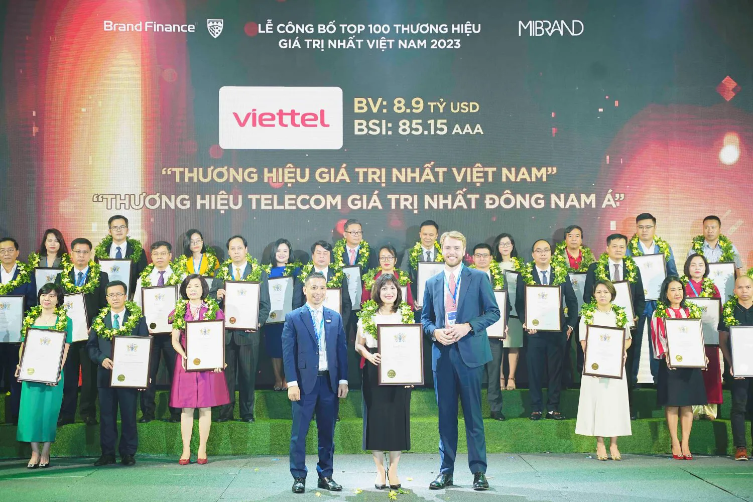 Trở thành doanh nghiệp Top 1 về giá trị thương hiệu Việt Nam